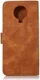 KHAZNEH Nokia 6.3 / G10 / G20 Hoesje Retro Wallet Book Case Bruin afbeelding 3