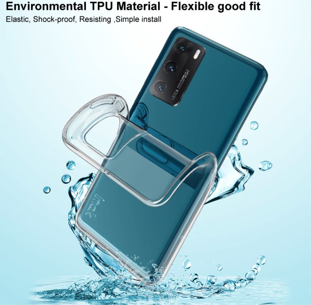 IMAK UX-5 Nokia 5.4 Hoesje Flexibel en Dun TPU Back Cover Transparant afbeelding 4