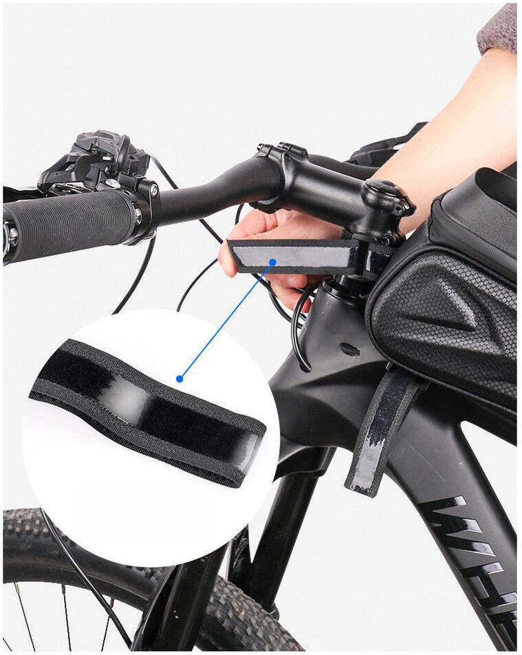 Waterdichte Fietstas Stuur Racefiets/Mountainbike met Smartphonehouder afbeelding 4