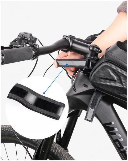 Waterdichte Fietstas Stuur Racefiets/Mountainbike met Smartphonehouder afbeelding 4
