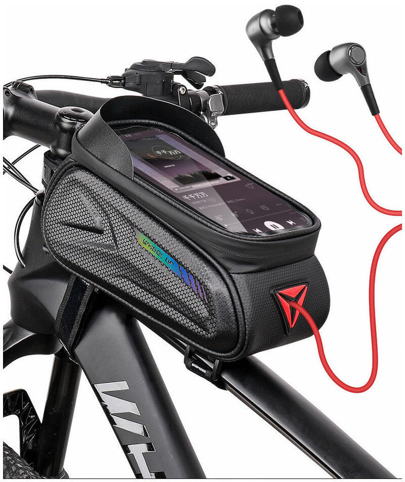 Waterdichte Fietstas Stuur Racefiets/Mountainbike met Smartphonehouder afbeelding 11