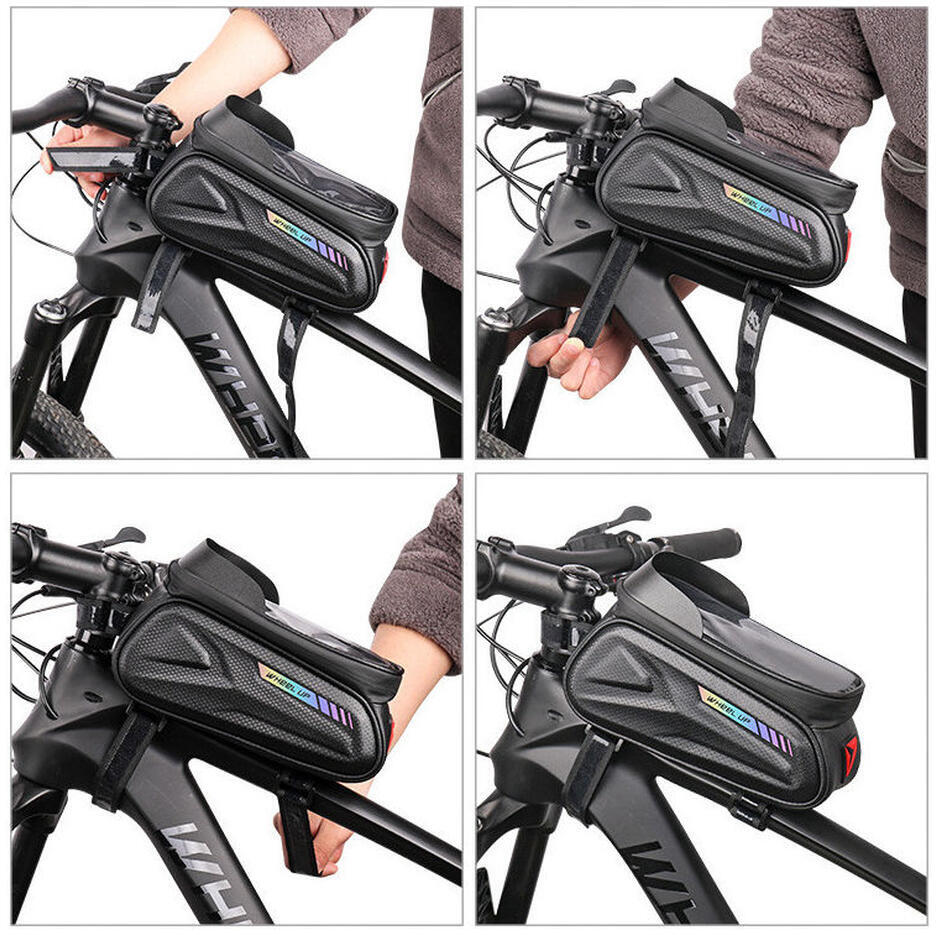 Waterdichte Fietstas Stuur Racefiets/Mountainbike met Smartphonehouder afbeelding 13