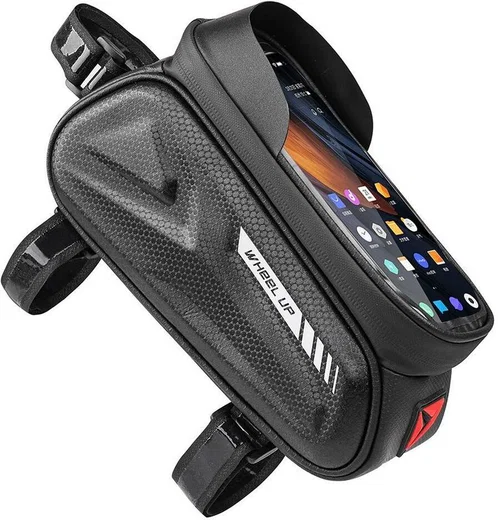 Waterdichte Fietstas Stuur Racefiets/Mountainbike met Smartphonehouder afbeelding 17