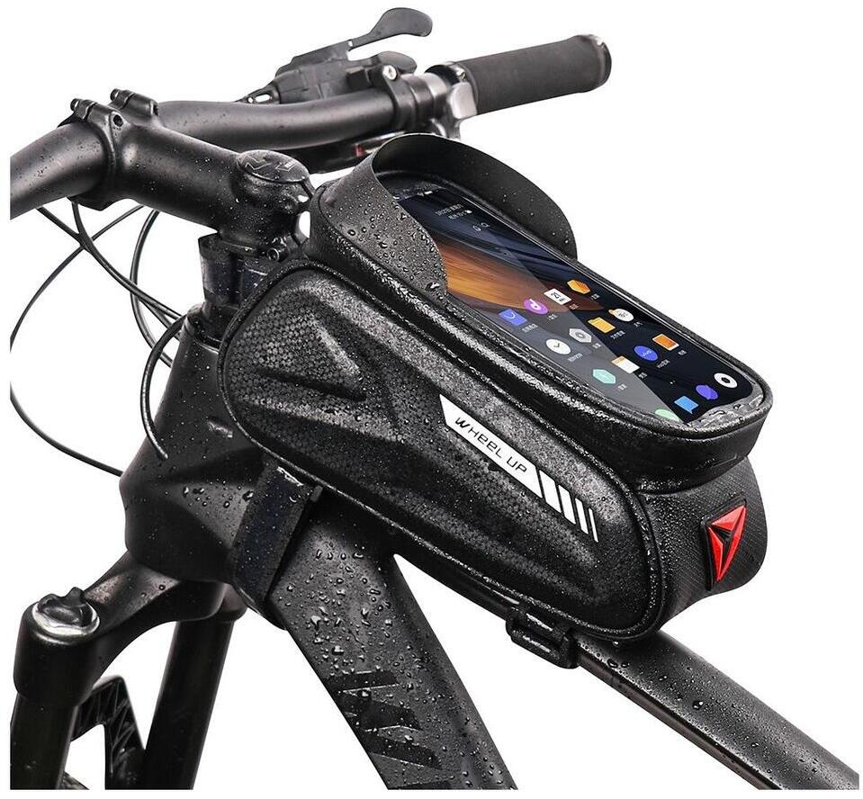 Waterdichte Fietstas Stuur Racefiets/Mountainbike met Smartphonehouder afbeelding 1