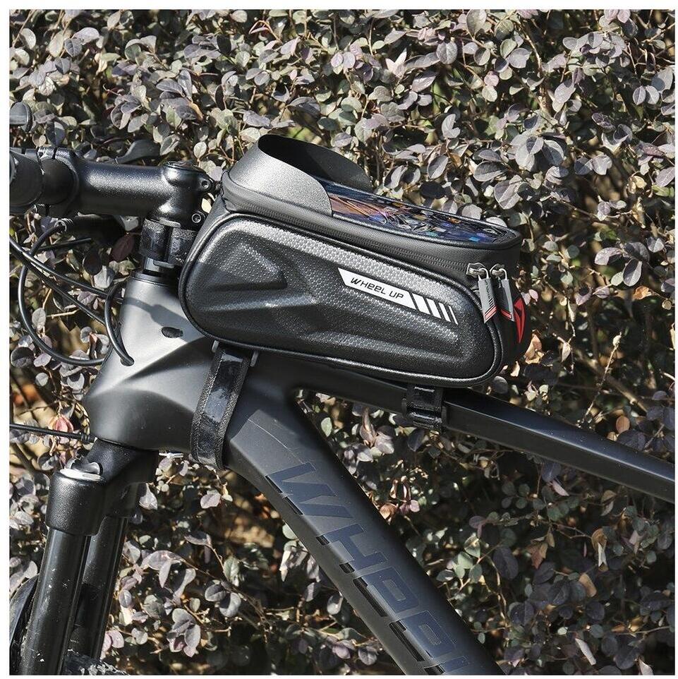 Waterdichte Fietstas Stuur Racefiets/Mountainbike met Smartphonehouder afbeelding 9