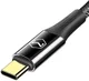 Fast Charge 100W USB-C Snellaad Kabel 1.2 Meter met Haakse Hoek Zwart afbeelding 15