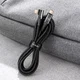 Fast Charge 100W USB-C Snellaad Kabel 1.2 Meter met Haakse Hoek Zwart afbeelding 16