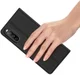 Dux Ducis Skin Pro Series Sony Xperia 10 III Hoesje Wallet Case Zwart afbeelding 4