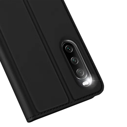 Dux Ducis Skin Pro Series Sony Xperia 10 III Hoesje Wallet Case Zwart afbeelding 7