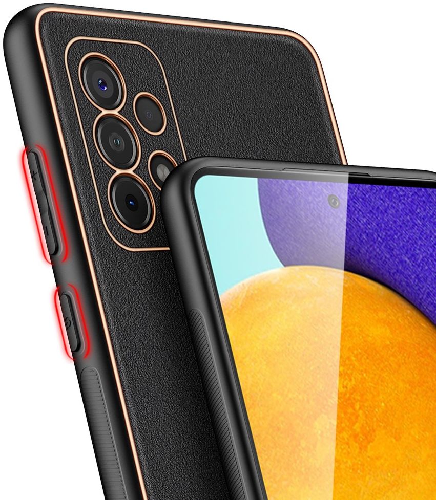Dux Ducis Yolo Series Samsung Galaxy A52(S) Hoesje Back Cover Zwart afbeelding 3