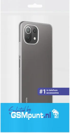 Xiaomi Mi 11 Lite 4G / 5G Hoesje Dun TPU Back Cover Transparant afbeelding 3