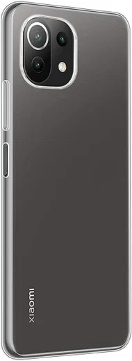 Xiaomi Mi 11 Lite 4G / 5G Hoesje Dun TPU Back Cover Transparant afbeelding 2
