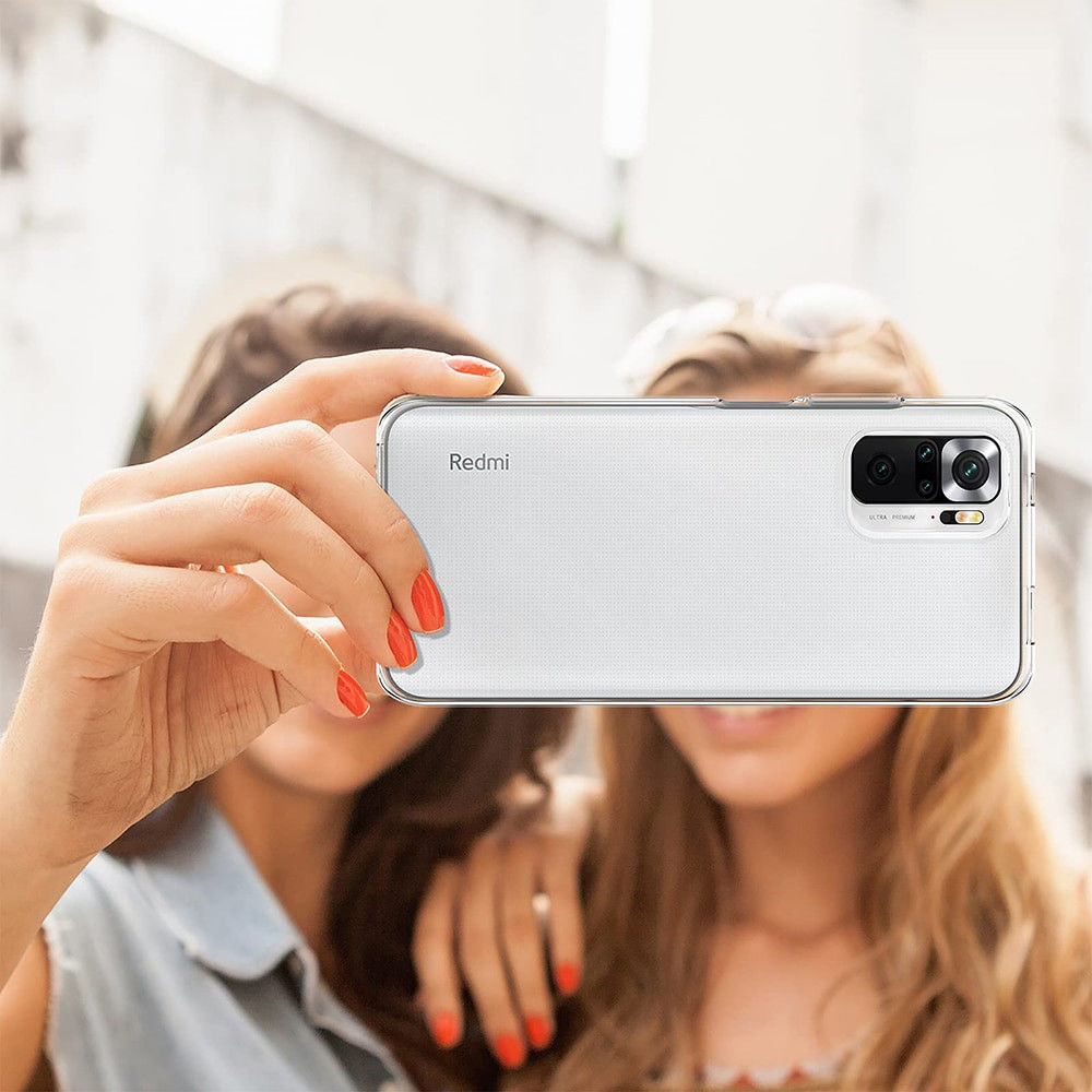 Xiaomi Redmi Note 10 5G/Poco M3 Pro Hoesje Dun TPU Transparant afbeelding 6