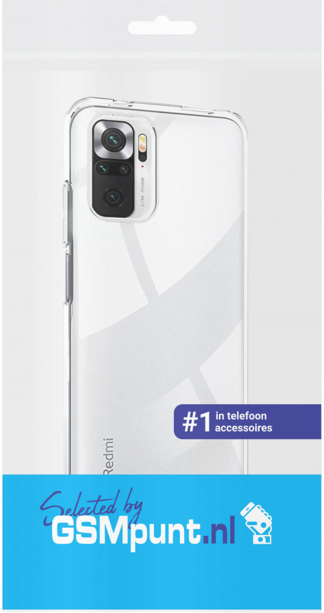 Xiaomi Redmi Note 10 5G/Poco M3 Pro Hoesje Dun TPU Transparant afbeelding 2