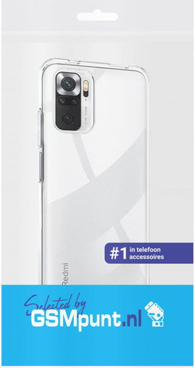 Xiaomi Redmi Note 10 5G/Poco M3 Pro Hoesje Dun TPU Transparant afbeelding 2