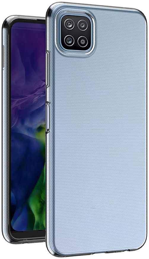 Samsung Galaxy A22 5G Hoesje Dun TPU Back Cover Transparant afbeelding 4