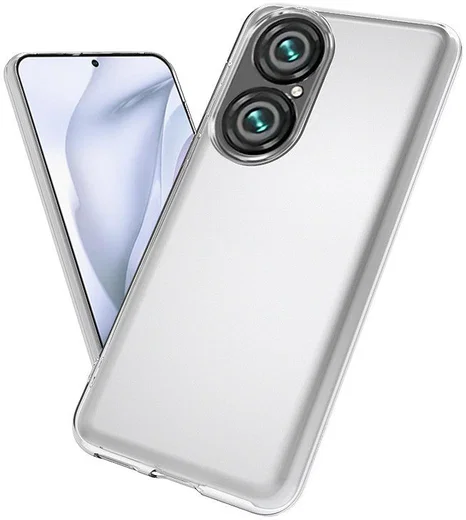 Huawei P50 Hoesje Dun TPU Back Cover Transparant afbeelding 4