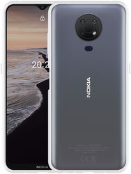 Nokia G10 / G20 / Nokia 6.3 Hoesje Dun TPU Back Cover Transparant afbeelding