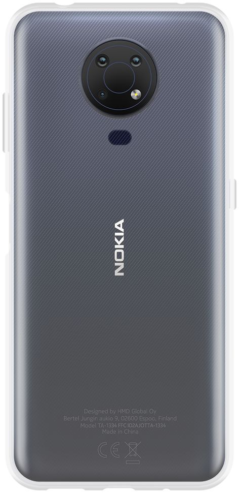 Nokia G10 / G20 / Nokia 6.3 Hoesje Dun TPU Back Cover Transparant afbeelding 2