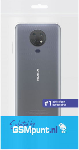 Nokia G10 / G20 / Nokia 6.3 Hoesje Dun TPU Back Cover Transparant afbeelding 3