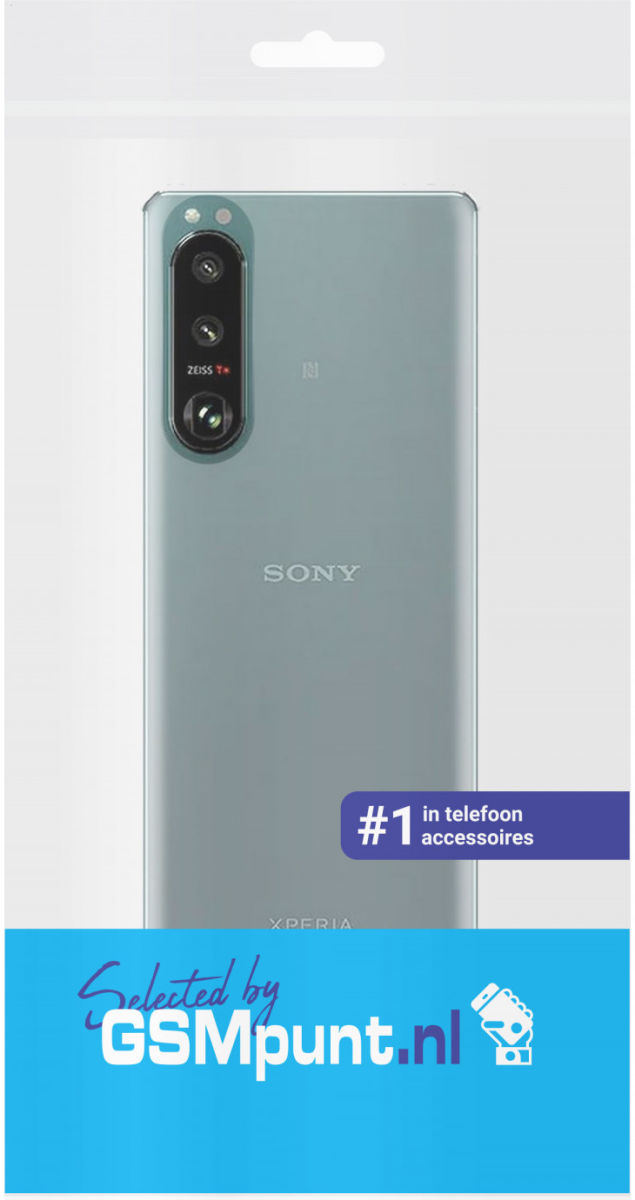 Sony Xperia 5 III Hoesje Dun TPU Back Cover Transparant afbeelding 3