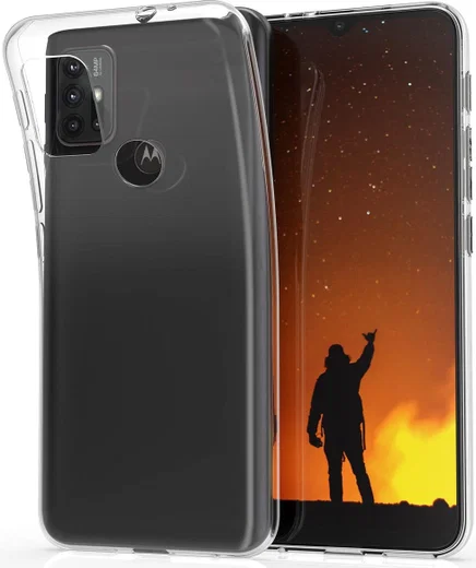 Motorola Moto G10 / G20 / G30 Hoesje Dun TPU Back Cover Transparant afbeelding 1