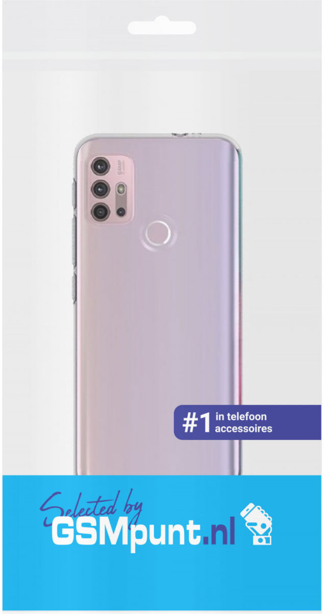 Motorola Moto G10 / G20 / G30 Hoesje Dun TPU Back Cover Transparant afbeelding 3