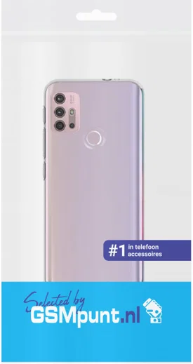 Motorola Moto G10 / G20 / G30 Hoesje Dun TPU Back Cover Transparant afbeelding 3