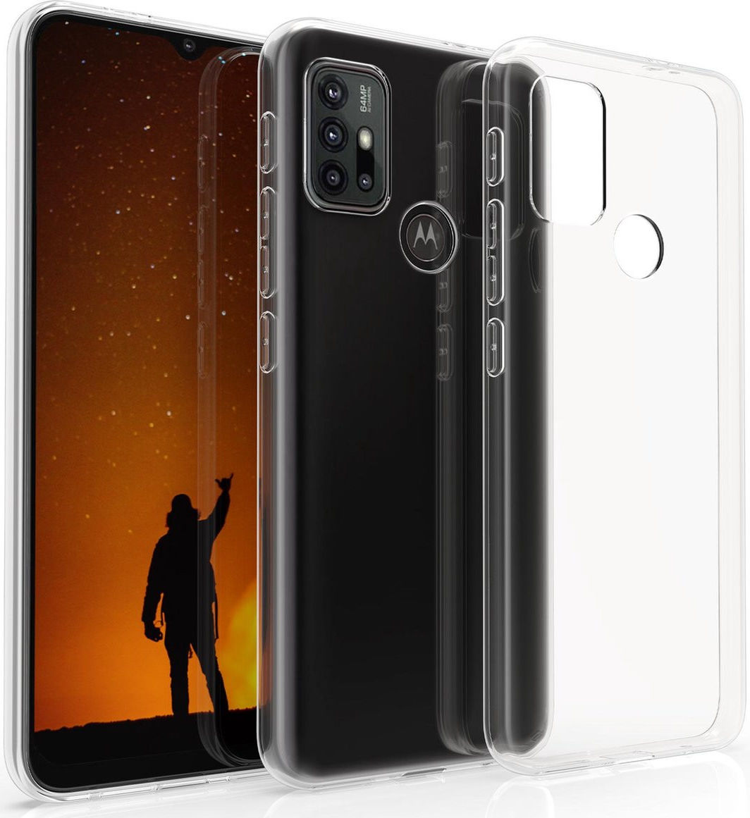 Motorola Moto G10 / G20 / G30 Hoesje Dun TPU Back Cover Transparant afbeelding 8