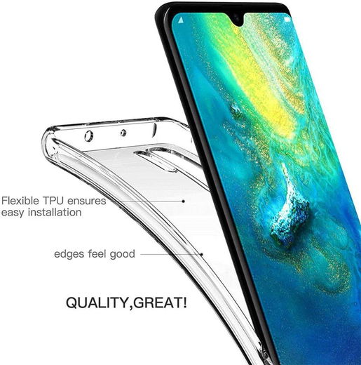 Oppo A74 5G Hoesje Back Cover Dun TPU Transparant afbeelding 5