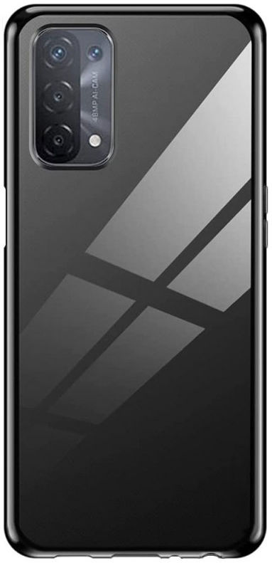 Oppo A74 5G Hoesje Back Cover Dun TPU Transparant afbeelding 2