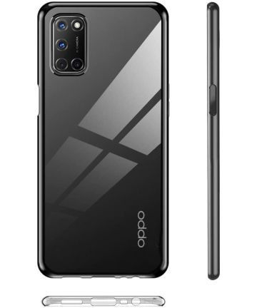 Oppo A54 Hoesje Back Cover Dun TPU Transparant afbeelding 3