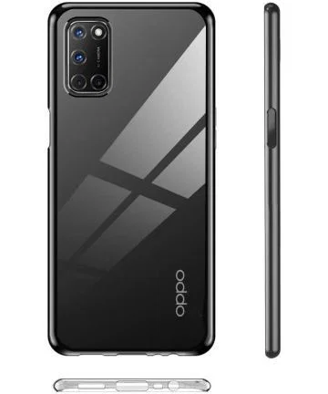 Oppo A54 Hoesje Back Cover Dun TPU Transparant afbeelding 3