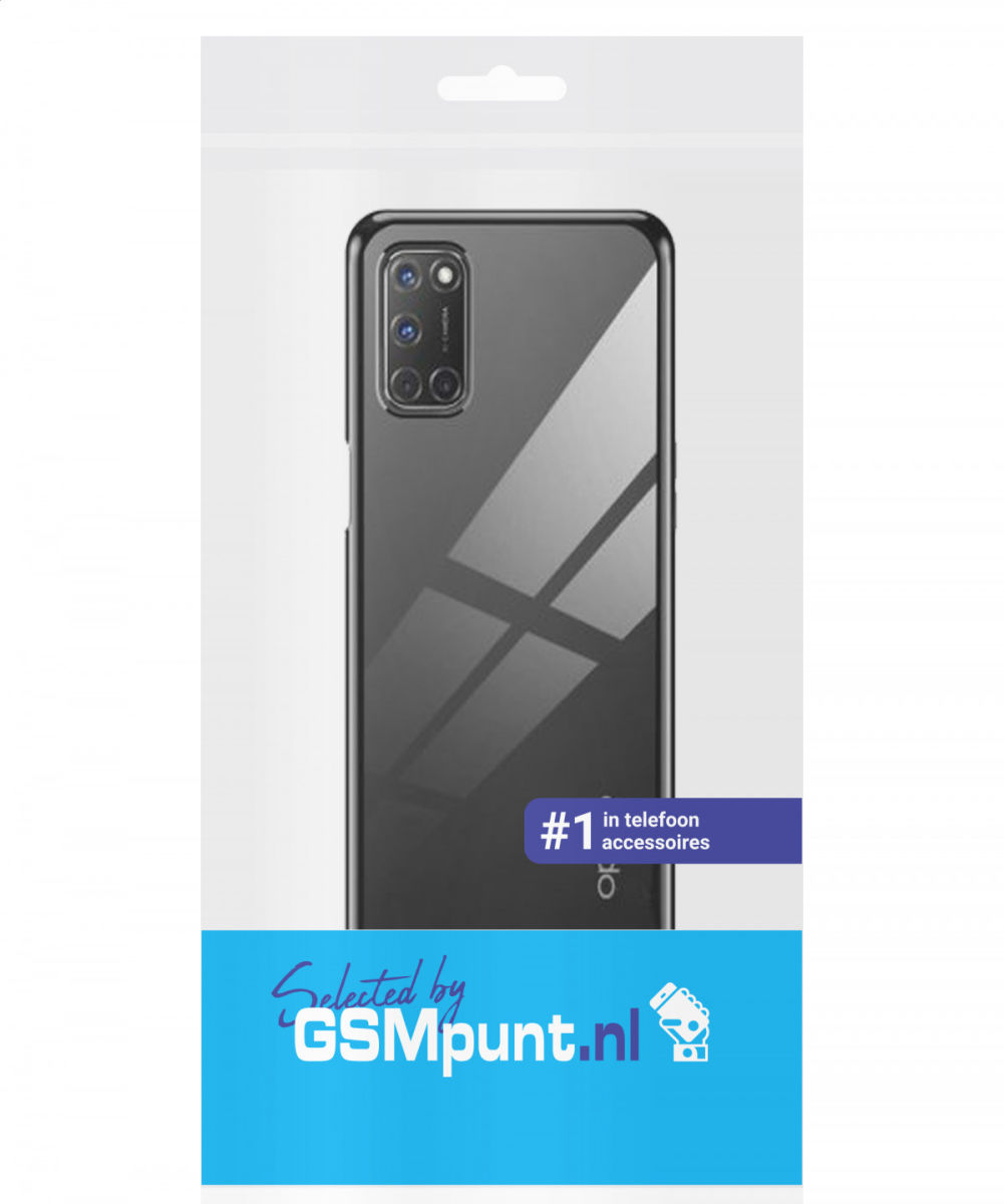 Oppo A54 Hoesje Back Cover Dun TPU Transparant afbeelding 2