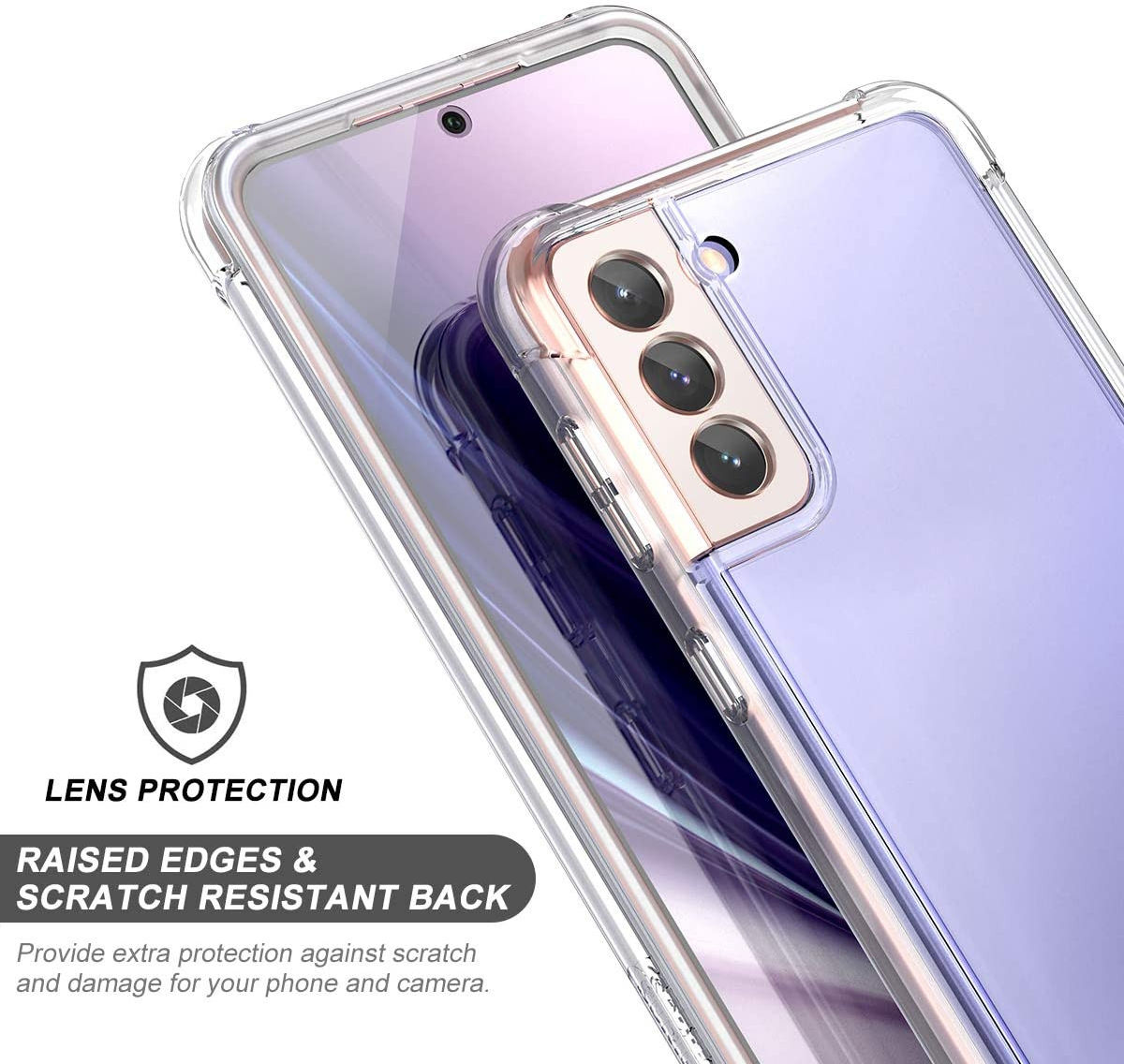 Samsung Galaxy S21 FE Hoesje Schokbestendig TPU Transparant afbeelding 5