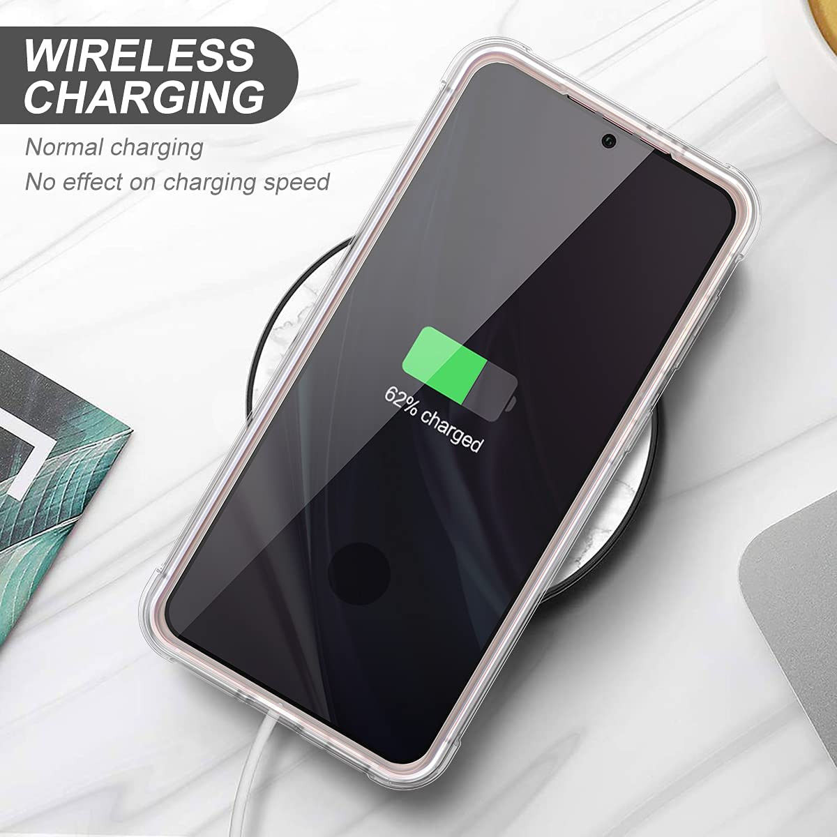 Samsung Galaxy S21 FE Hoesje Schokbestendig TPU Transparant afbeelding 6