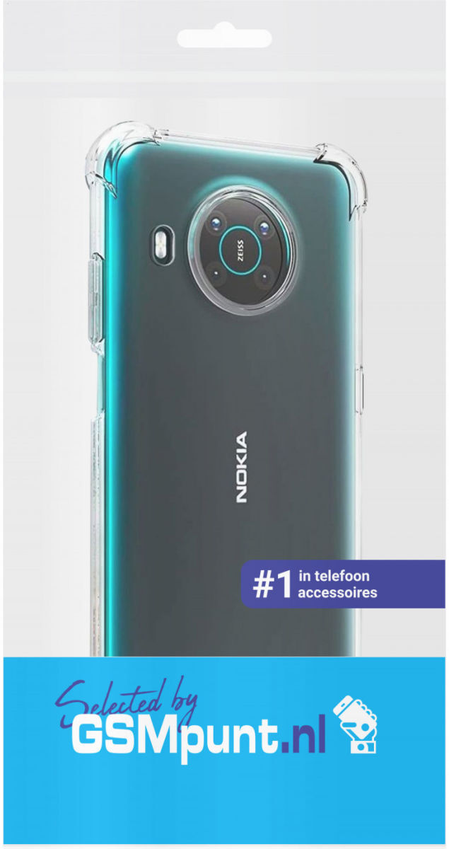 Nokia X10 / X20 Hoesje Schokbestendig Transparant afbeelding 6