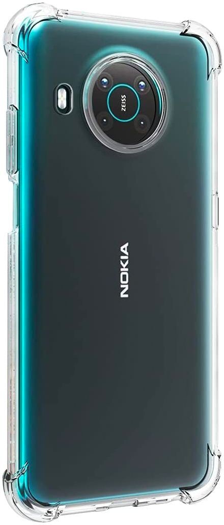 Nokia X10 / X20 Hoesje Schokbestendig Transparant afbeelding 1