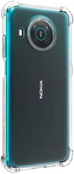 Nokia X10 / X20 Hoesje Schokbestendig Transparant afbeelding