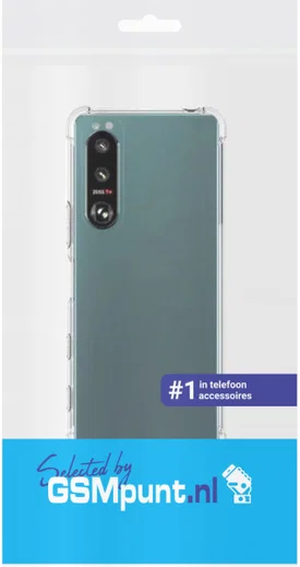 Sony Xperia 5 III Hoesje Schokbestendig TPU Back Cover Transparant afbeelding 4
