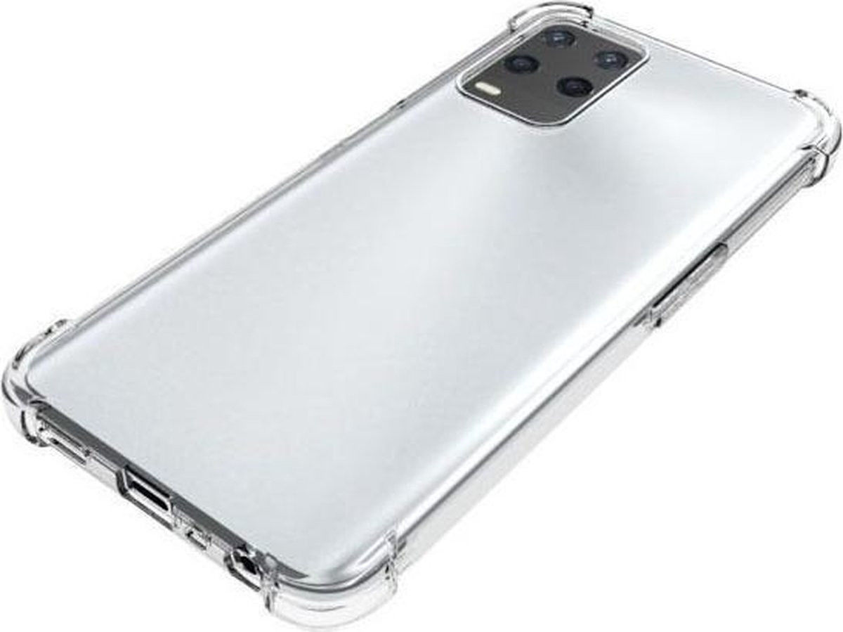 Oppo A54 5G Hoesje Schokbestendig en Dun TPU Transparant afbeelding 5