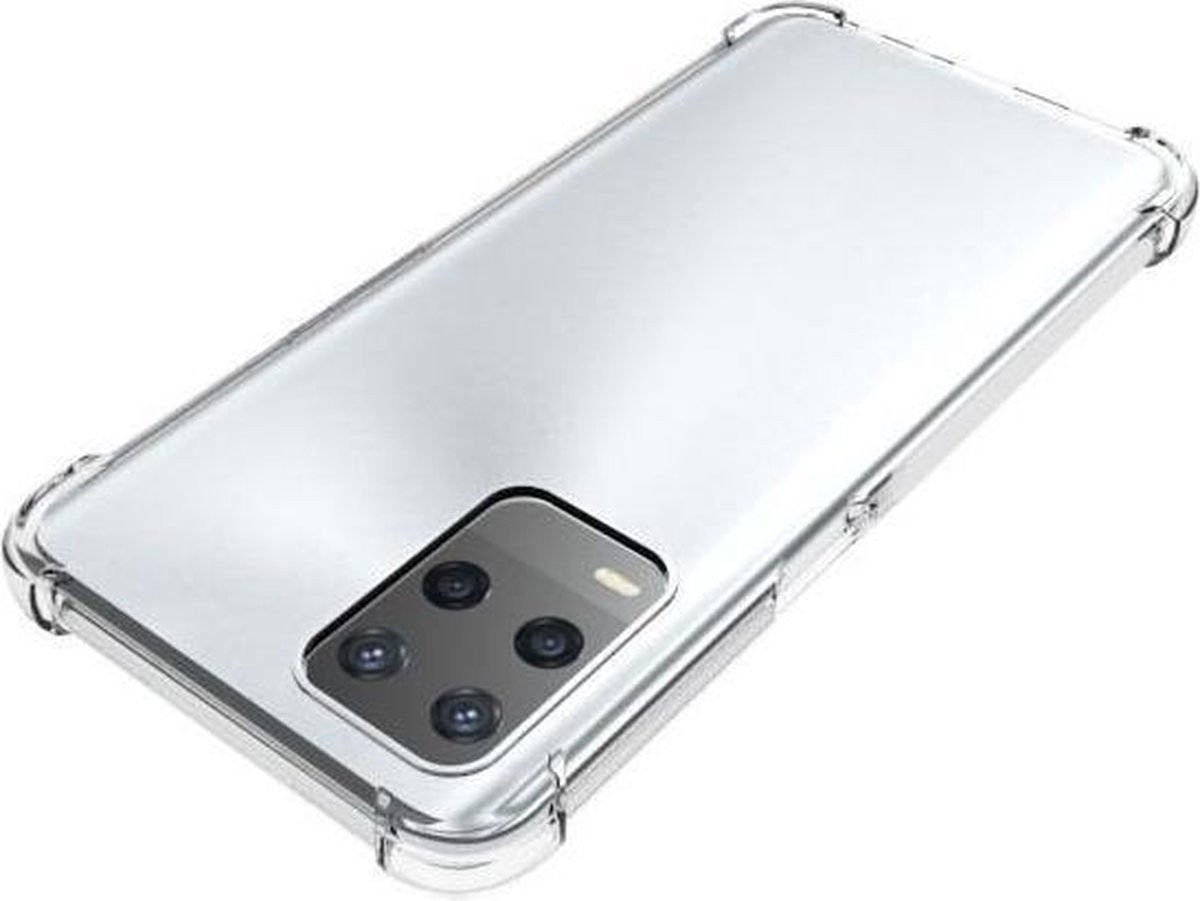 Oppo A54 5G Hoesje Schokbestendig en Dun TPU Transparant afbeelding 6