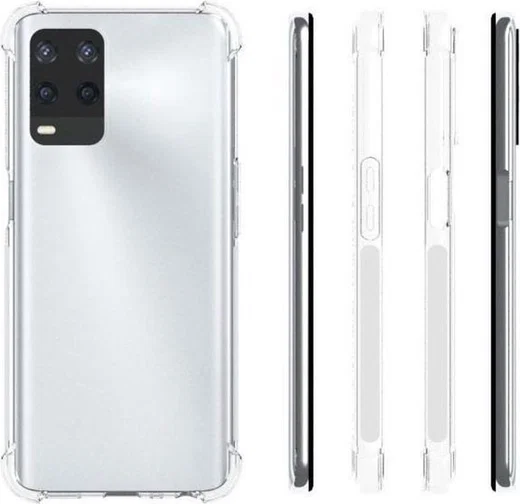 Oppo A54 5G Hoesje Schokbestendig en Dun TPU Transparant afbeelding 7