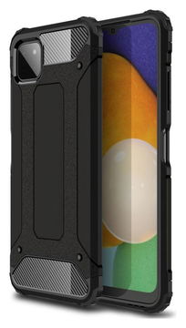 Samsung Galaxy A22 5G Hoesje Shock Proof Hybride Back Cover Zwart