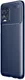 Motorola Moto G100 Hoesje Siliconen Carbon TPU Back Cover Blauw afbeelding 1