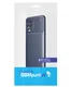 Motorola Moto G100 Hoesje Siliconen Carbon TPU Back Cover Blauw afbeelding 2
