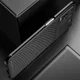 Oppo A54 5G Siliconen Carbon Shock Proof Hoesje Back Cover Zwart afbeelding 5