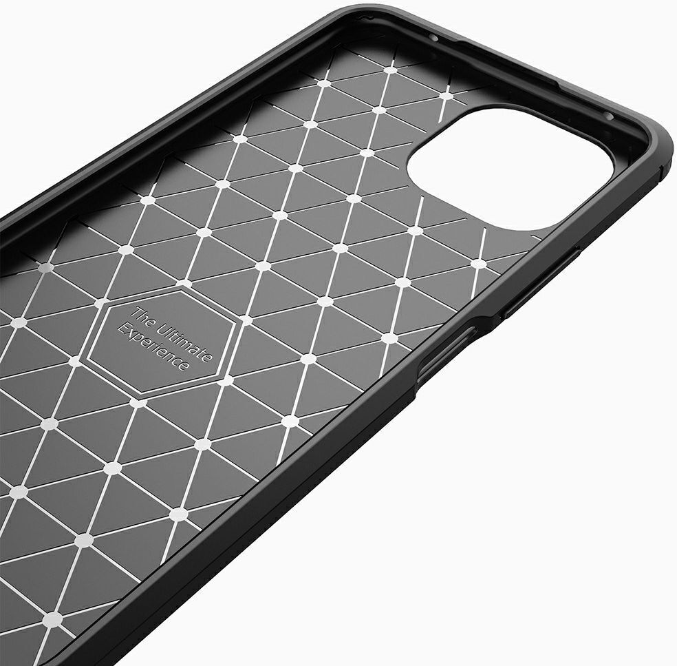 Xiaomi Mi 11 Lite 4G / 5G Hoesje Geborsteld TPU Back Cover Zwart afbeelding 9