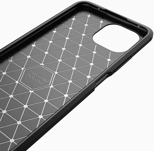 Xiaomi Mi 11 Lite 4G / 5G Hoesje Geborsteld TPU Back Cover Zwart afbeelding 9