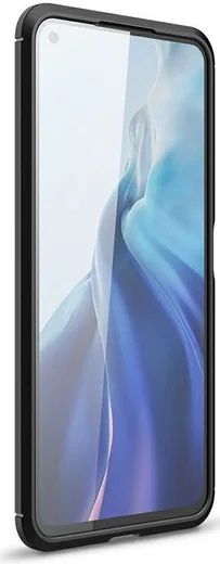 Xiaomi Mi 11 Lite 4G / 5G Hoesje Geborsteld TPU Back Cover Zwart afbeelding 4